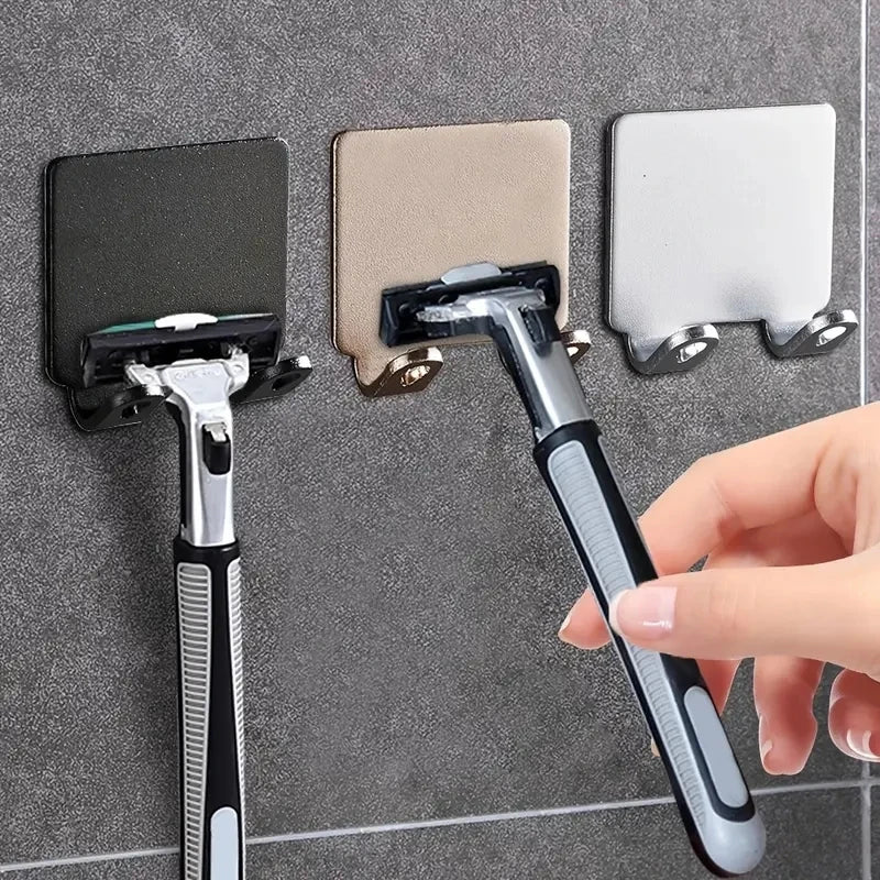 Multifunctional Punch-Free Razor Storage Hook