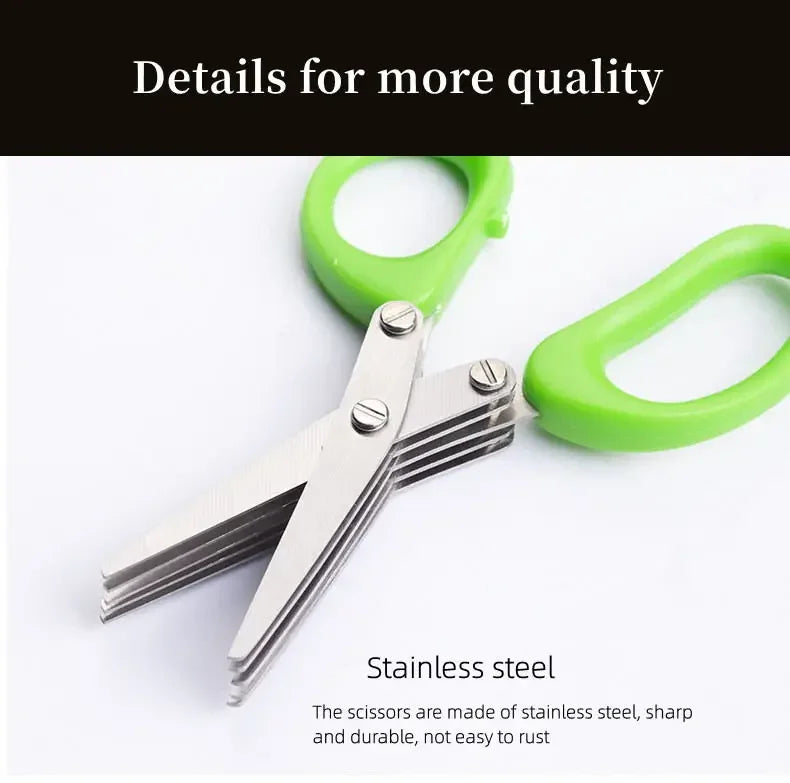 Versatile Kitchen Scissors for Effortless Chopping