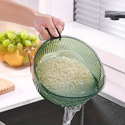 Multifunctional Plastic Colander for Easy Washing