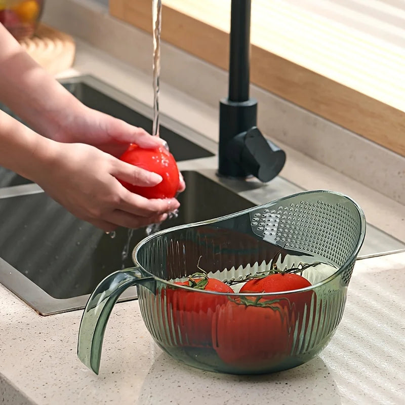 Multifunctional Plastic Colander for Easy Washing