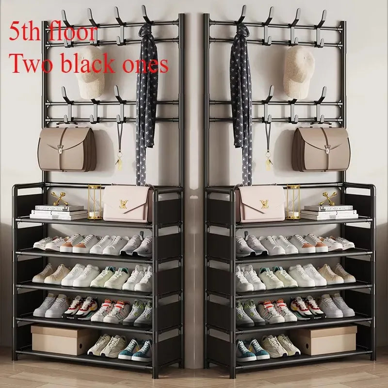 Versatile Multi-Layer Shoe and Hat Storage Rack