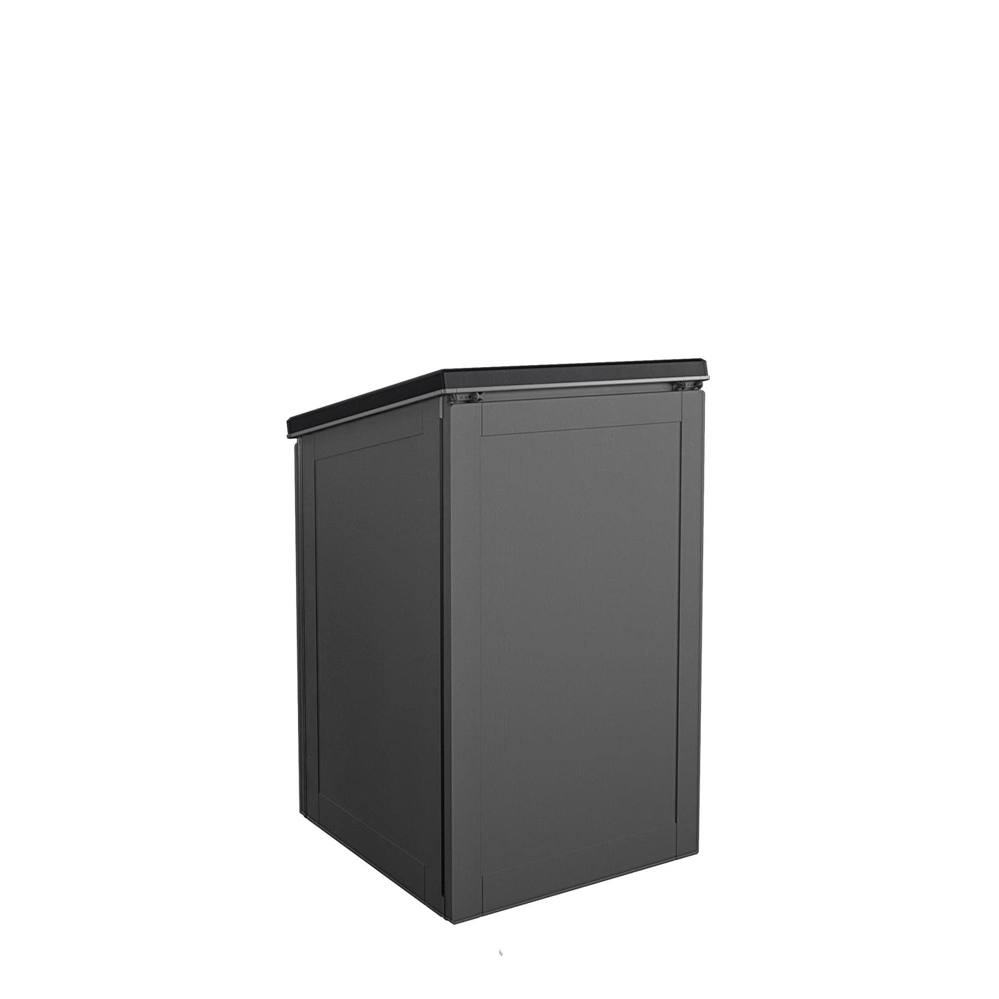 COSCO 88333BGY1E BoxGuard Large Lockable Package Delivery and Storage Box, 6.3 Cubic feet, Black/Grey