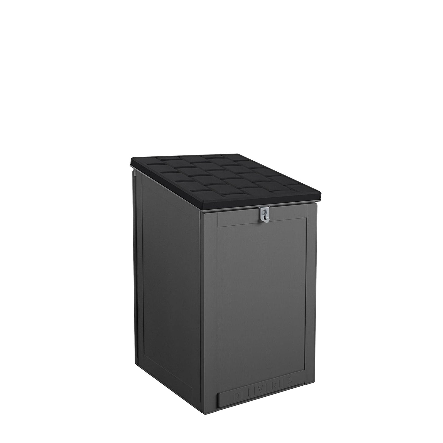 COSCO 88333BGY1E BoxGuard Large Lockable Package Delivery and Storage Box, 6.3 Cubic feet, Black/Grey