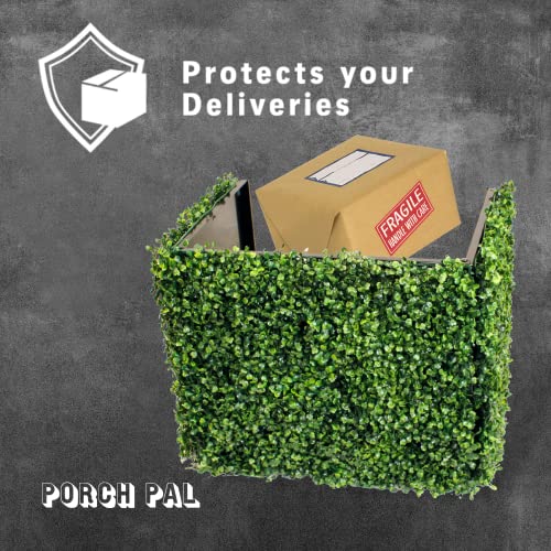 PorchPal Anti-Theft Outdoor Package Delivery Drop Box - Hides Your Packages - Looks Like A Hedge, Helps Prevents Stolen Items