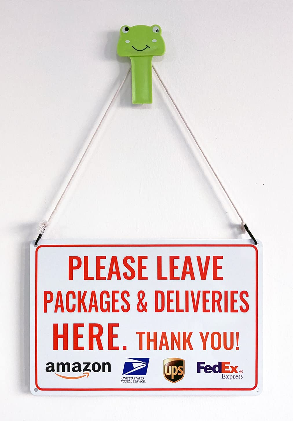 Bestylez Please Leave Packages Deliveries Here - Bestylez Delivery Sign for Outdoor Use 12" * 8" (153)